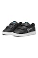 Puma Pantofi sport de piele ecologica cu velcro si imprimeu logo Smash 3.0 Fete