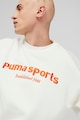 Puma Суитшърт с овално деколте и бродирано лого Мъже