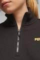 Puma Essentials Minimal Gold ejtett ujjú pulóver cipzáros hasítékkal női