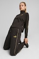 Puma Essentials Minimal Gold ejtett ujjú pulóver cipzáros hasítékkal női