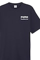 Puma Памучна тениска с бродирано лого Мъже