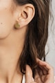 Isabella Ford Texturált rozsdamentes acél fülbevaló női