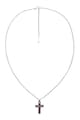 U.S. Polo Assn. Colier ajustabil decorat cu pandantiv in forma de cruce Barbati