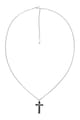 U.S. Polo Assn. Colier ajustabil decorat cu pandantiv in forma de cruce Barbati