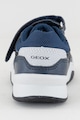 Geox Pantofi sport de piele ecologica cu model colorblock Baieti