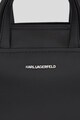 Karl Lagerfeld K/Biker keresztpántos bőrtáska cipzáros zsebbel női