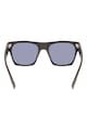 Karl Lagerfeld Uniszex szögletes napszemüveg logós részletekkel férfi