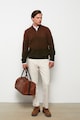 LC WAIKIKI Colorblock dizájnos pulóver rövid cipzáros hasítékkal férfi