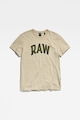 G-Star RAW Normál fazonú organikuspamut póló logómintával férfi