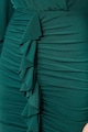 Trendyol Набрана къса рокля със застъпено деколте Жени