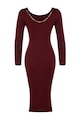 Trendyol Bodycon fazonú ruha láncos részletekkel női