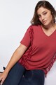 Fiorella Rubino Тениска с шпиц и ресни Жени