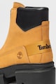 Timberland Ghete de piele nabuc cu insertii textile Everleigh Femei