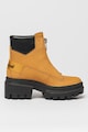 Timberland Ghete de piele nabuc cu insertii textile Everleigh Femei