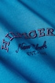 Tommy Hilfiger Kerek nyakú pulóver logóhímzéssel férfi