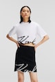 Karl Lagerfeld Къса тениска с лого Жени
