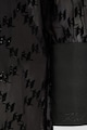 Karl Lagerfeld Enyhén áttetsző ing csillámos szálbetétekkel női