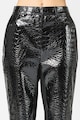 Karl Lagerfeld Krokodilbő hatású műbőr nadrág női