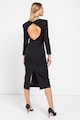 Karl Lagerfeld Вталена рокля с отвор на гърба Жени