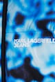 KARL LAGERFELD JEANS Absztrakt mintás bélelt télikabát női