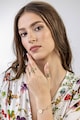 Emily Westwood Пръстен от неръждаема стомана с дизайн на листо Жени