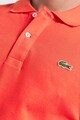 Lacoste Памучна тениска с яка и лого Мъже