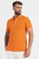 Lacoste Tricou polo de bumbac cu logo brodat Barbati