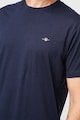 Gant Памучна тениска Shield със стандартна кройка Мъже