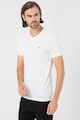 Gant Tricou slim fit cu decolteu in V Barbati