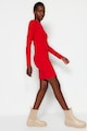 Trendyol Szűkített fazonú miniruha oldalhasítékkal női