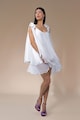 Monarh Копринена рокля Freedom с дизайн на пластове Жени