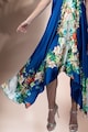 Monarh Асиметрична рокля с коприна Жени