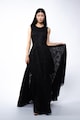 Monarh Дантелена рокля от коприна с отвор на гърба Жени