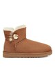 UGG Ghete din piele intoarsa fara inchidere Mini Bailey Femei