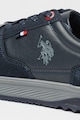 U.S. Polo Assn. Pantofi sport low-cut cu segmente din material sintetic Barbati