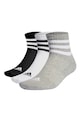 adidas Performance Унисекс къси чорапи на райе - 3 чифта Мъже