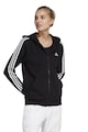 adidas Sportswear Essentials 3-Stripes cipzáros pulóver kapucnival női