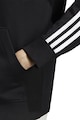 adidas Sportswear Essentials 3-Stripes cipzáros pulóver kapucnival női
