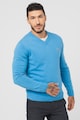 Lacoste Вълнен пуловер с шпиц Мъже