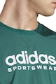 adidas Sportswear Тениска с овално деколте и лога Мъже