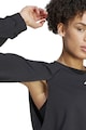 adidas Performance Power Cover Up crop sportpulóver kivágásokkal női