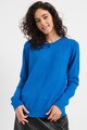 Vila Фино плетен пуловер Ril с овално деколте Жени