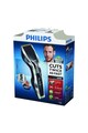 Philips Aparat de tuns  HC5450/80, Acumulator, 0.5-23 mm, 24 Trepte, Lame din titan, Pieptene pentru barba, Negru/Argintiu Barbati