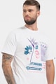 Vans Tricou cu imprimeu Warped Vacantion Barbati