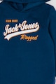 Jack & Jones Hanorac regular fit cu logo contrastant supradimensionat Baieti
