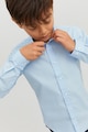 Jack & Jones Риза с памук и изчистен дизайн Момчета