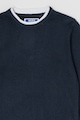 Jack & Jones Памучен пуловер с овално деколте Момчета