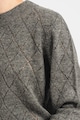 JdY Kerek nyakú pulóver diszkrét kivágásokkal női
