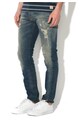 Jack & Jones Blugi slim fit cu rupturi decorative Glenn Barbati