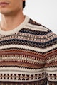 LC WAIKIKI Пуловер с овално деколте и щампа Мъже